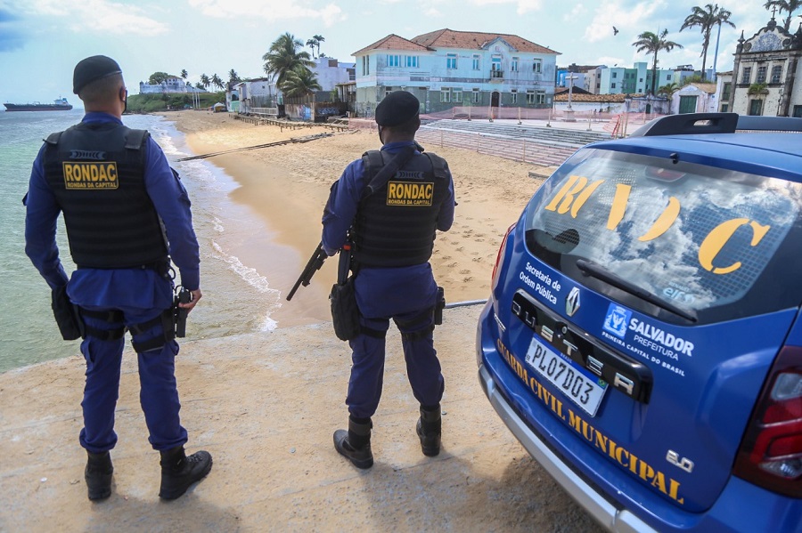 Guarda Municipal intensifica fiscalização em praias interditadas BA