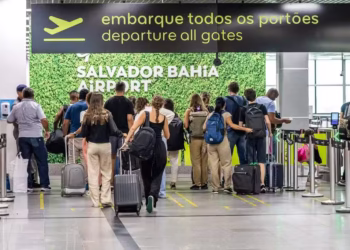 Embarque aeroporto de Salvador